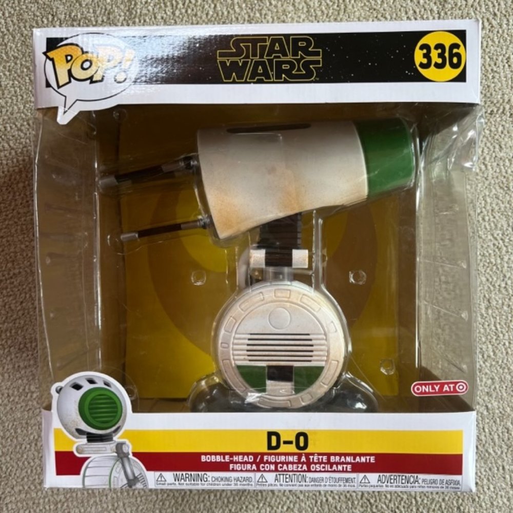 Funko Pop! Star Wars D-O #336 Extra Large Bobble-Head Target Exclusive